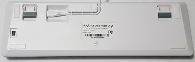 Underside of the Qisan Magicforce 68.