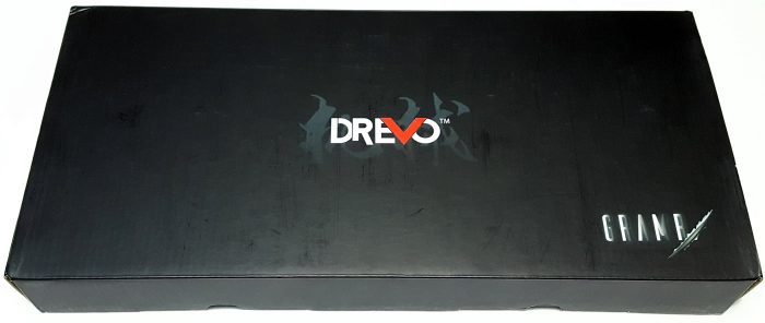 The Drevo Gramr comes packaged in plain black box.