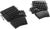 Split ergonomic mechanical keyboard avialable with blank PBT keycaps.