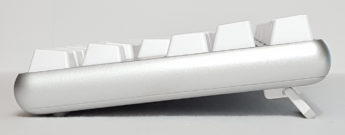 6 degree typing angle with flip-out feet extended