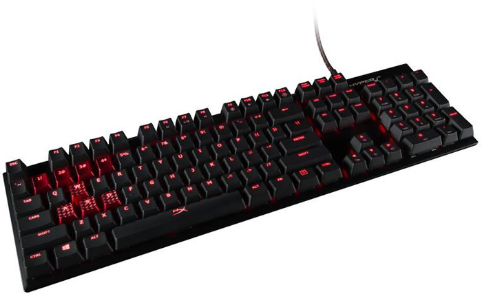 HyperX Alloy FPS Mechanical Gaming Keyboard with Cherry MX Blue Switches