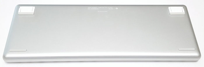 Bottom of the XiaoMi Yuemi Pro MK02 mechanical keyboard