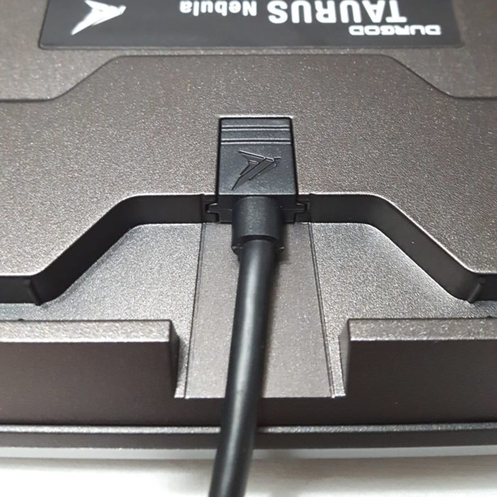 Retention method for the USB-C port